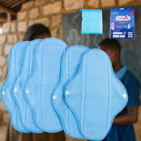 Menstrual Pad Set Factory - 5pcs Washable with PEVA Wet Bag