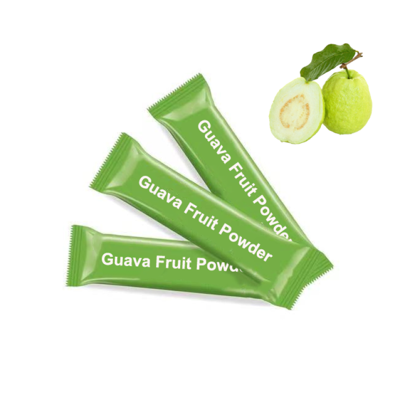 Superior Contract Manufacturing Pure Guava Fruit Juice Powder White Appearance Bottle Drum Packaging for Building Your Own Brand