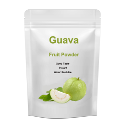 Superior Contract Manufacturing Pure Guava Fruit Juice Powder White Appearance Bottle Drum Packaging for Building Your Own Brand