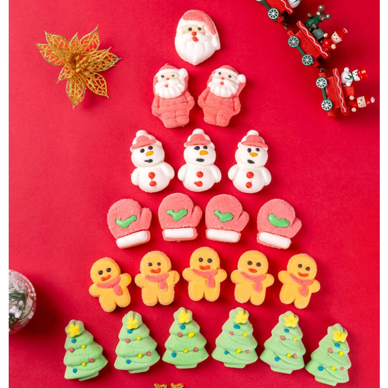 Accept OEM/ODM Gummies Happy Christmas Candy Sweets