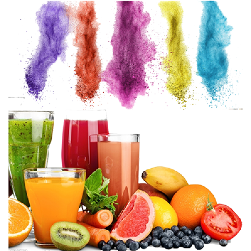 Organic Super Food Red Blend Powder 6 Kinds of Super Berry Mix Plant Extract