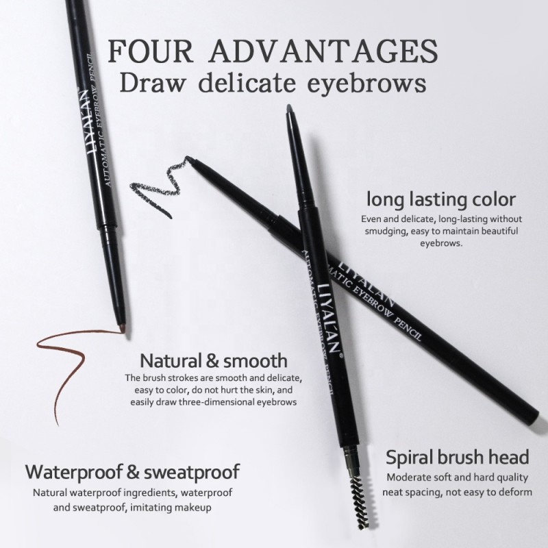 Eyebrow Pencil Manufacturer - Private Label Double-Headed Waterproof Eye Makeup