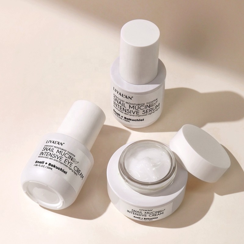 Skin Care Set Manufacturer - Private Label Snail Mucin Bakuchiol Eye Serum