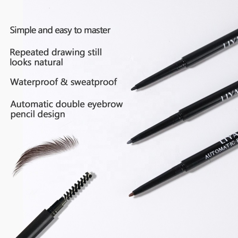 Eyebrow Pencil Manufacturer - Private Label Double-Headed Waterproof Eye Makeup