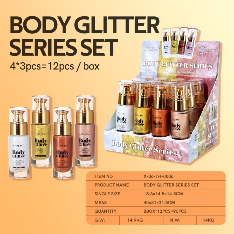 Highlighter Liquid Factory - Wholesale 12pcs/box Face Luminizer Shimmer Oil