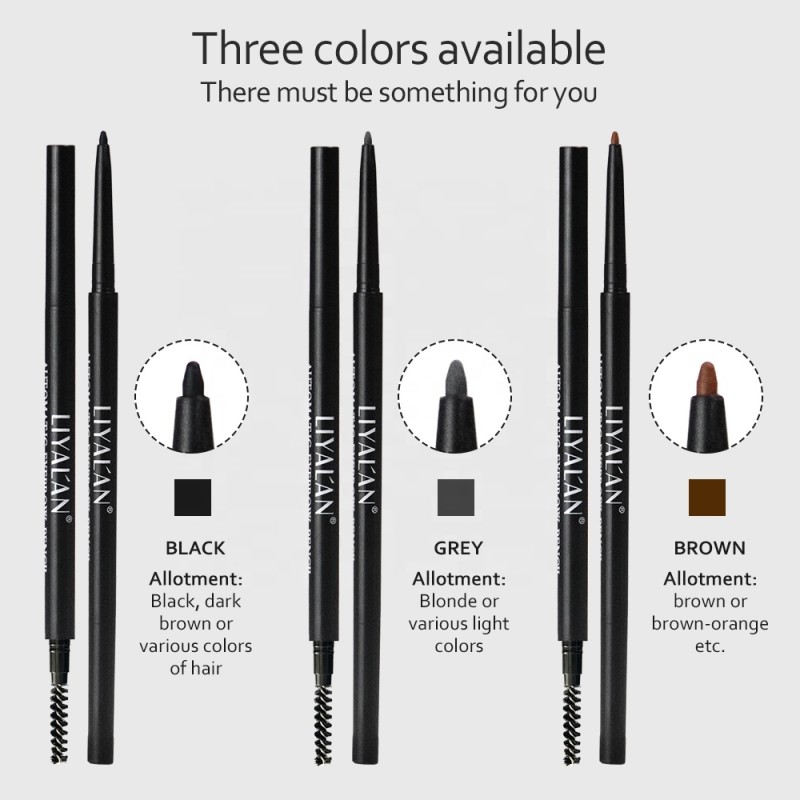 Eyebrow Pencil Manufacturer - Private Label Double-Headed Waterproof Eye Makeup