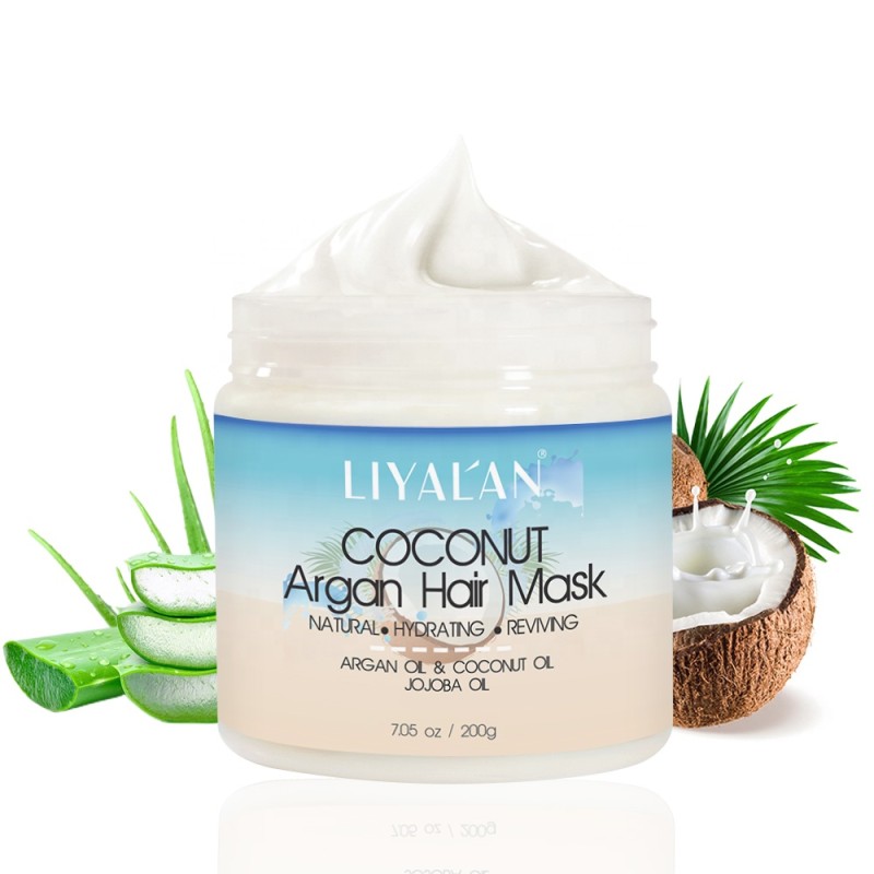 Hair Mask Supplier - Private Label Keratin Hyaluronic Acid Repairing Smoothing