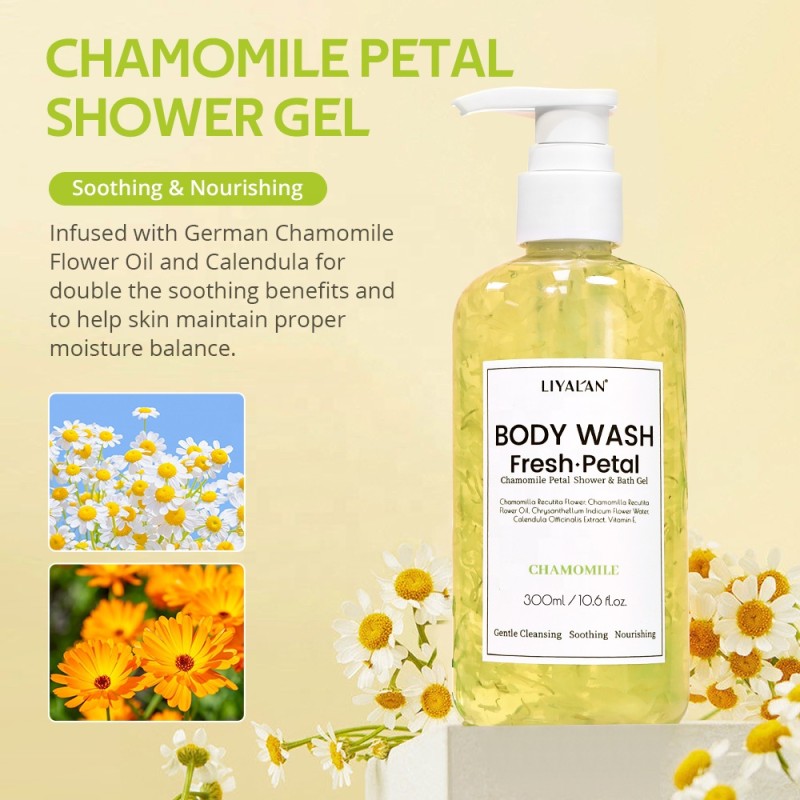 Body Wash Supplier - Private Label Plant Petal Moisturizing Brightening