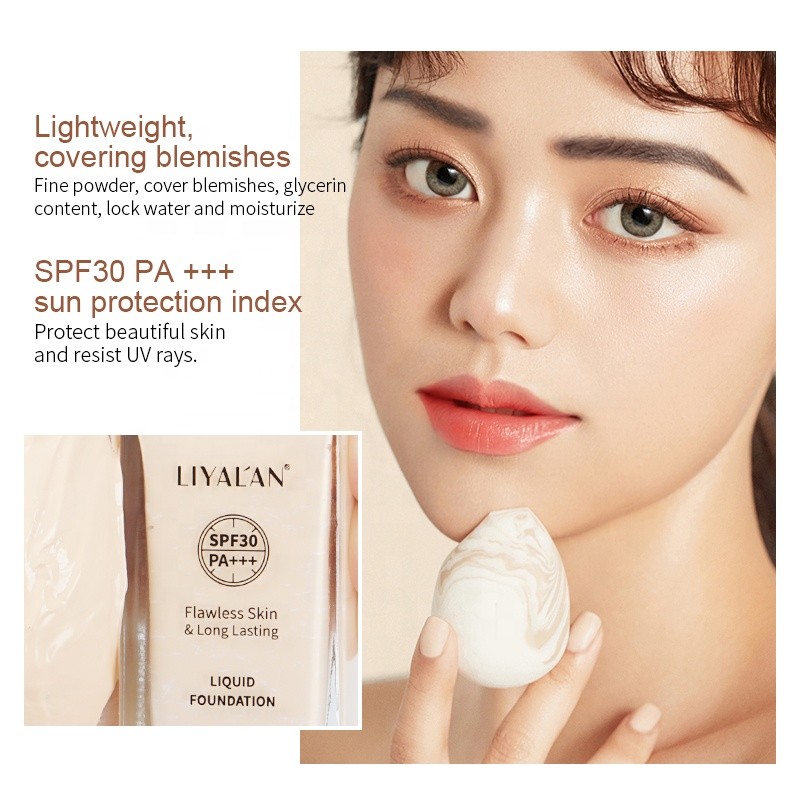 Concealer Foundation Factory - OEM Private Label SPF 30 Vegan Waterproof