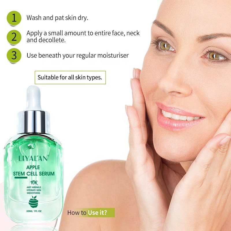Face Serum Supplier - OEM Private Label 30ML Apple Stem Cell Anti Aging
