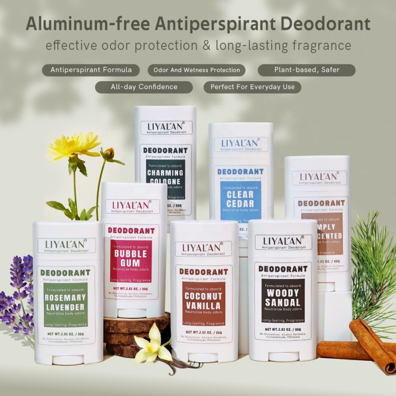 Deodorant Stick Supplier - Private Label Plant Coconut Vanilla Antiperspirant
