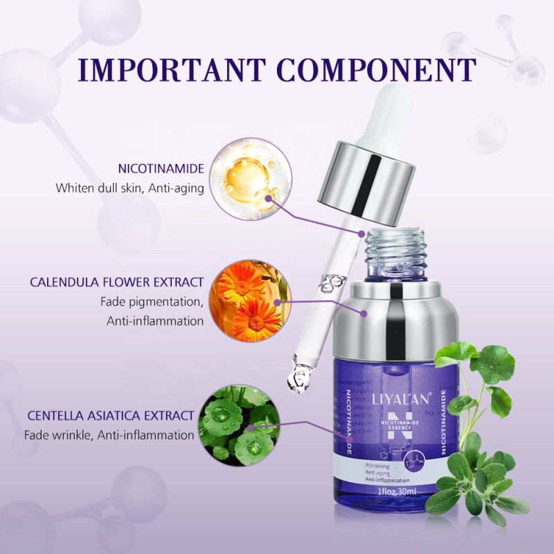 Face Serum Supplier - Private Label Vitamin B3 Brightening Anti-Acne