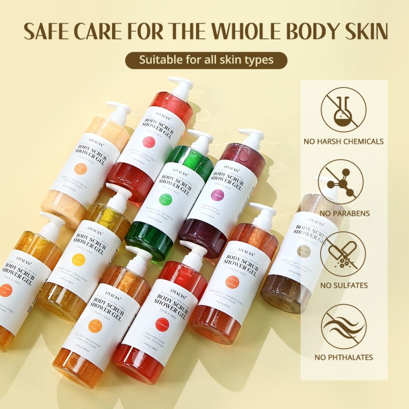 Shower Gel Manufacturer - Private Label Vanilla Kojic Acid Whitening