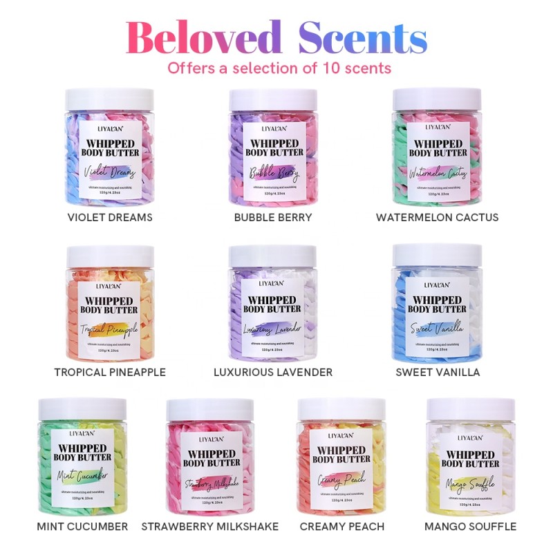 Body Butter Manufacturer - Custom Logo Whipped Cream Lightening Coconut