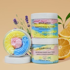 Body Butter Cream Manufacturer - Custom Luxury Colorful Whitening Fruit