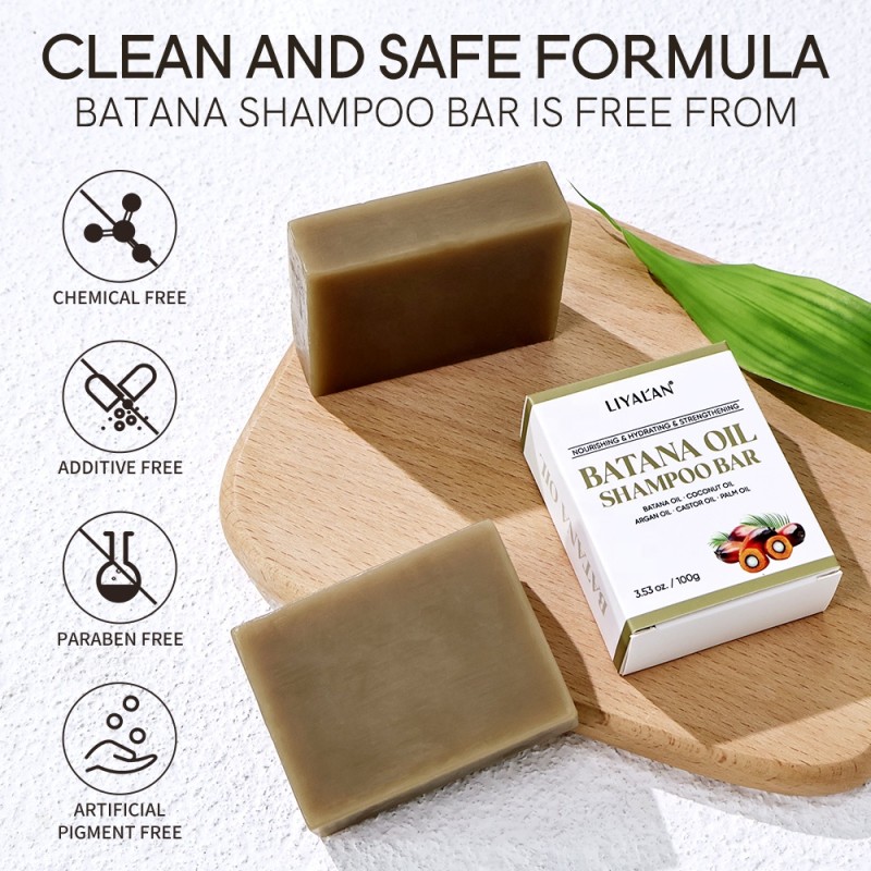 Shampoo Bar Supplier - Private Label Organic Batana Oil Solid Shampoo