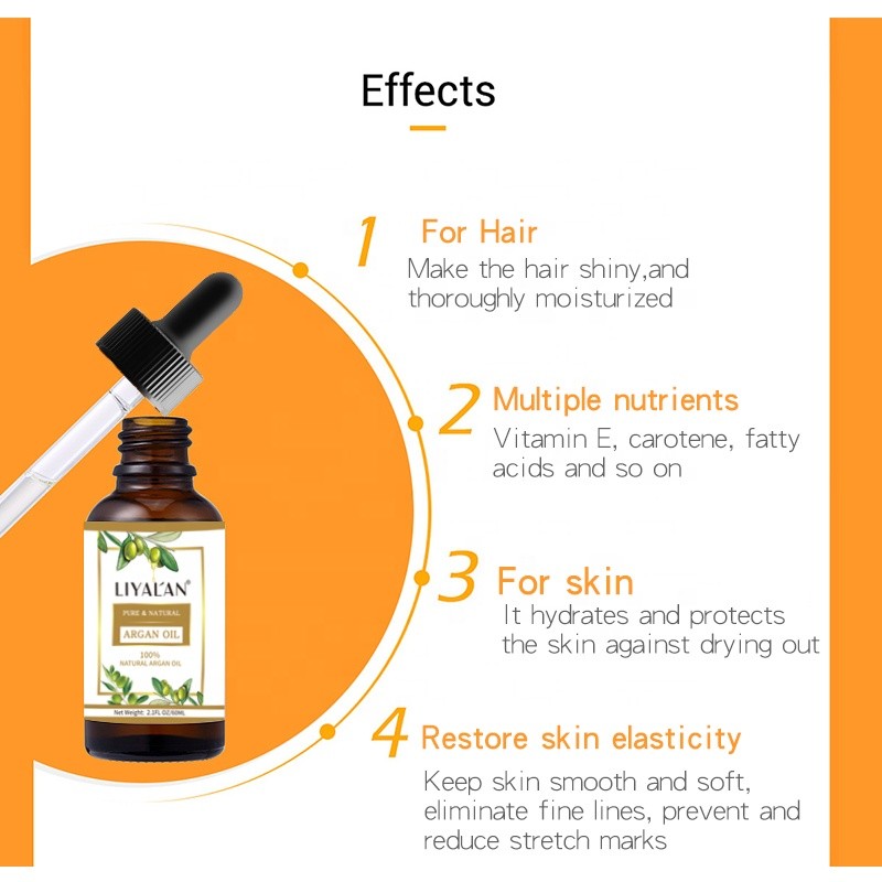 Hair Serum Manufacturer - Pure Organic Morocco Argan Oil Nourishing Herbal