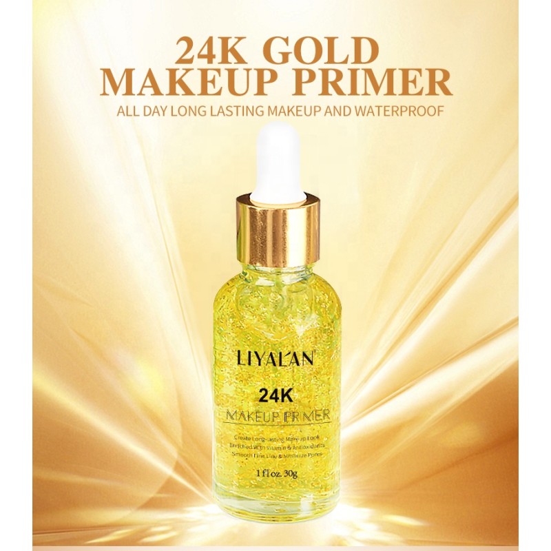 Face Primer Factory - Private Label Moisturizing Anti-aging 24k Gold Oil Control