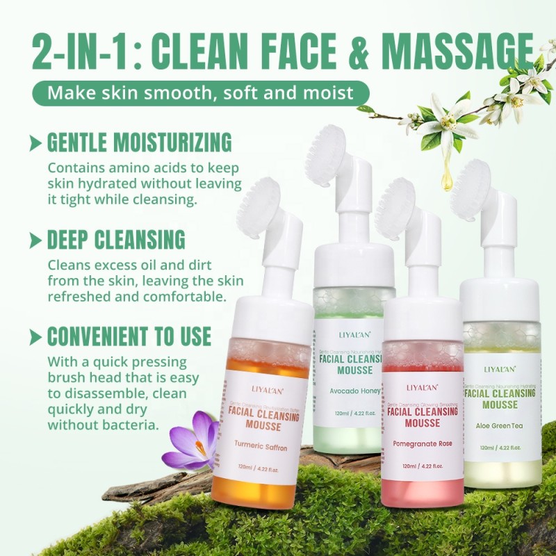 Facial Cleanser Supplier - Private Label Aloe Vera Green Tea Soothing