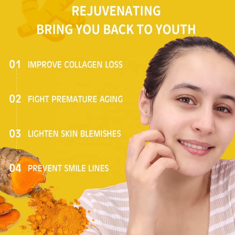 Face Serum Supplier - Private Label Vitamin C Turmeric Anti Acne