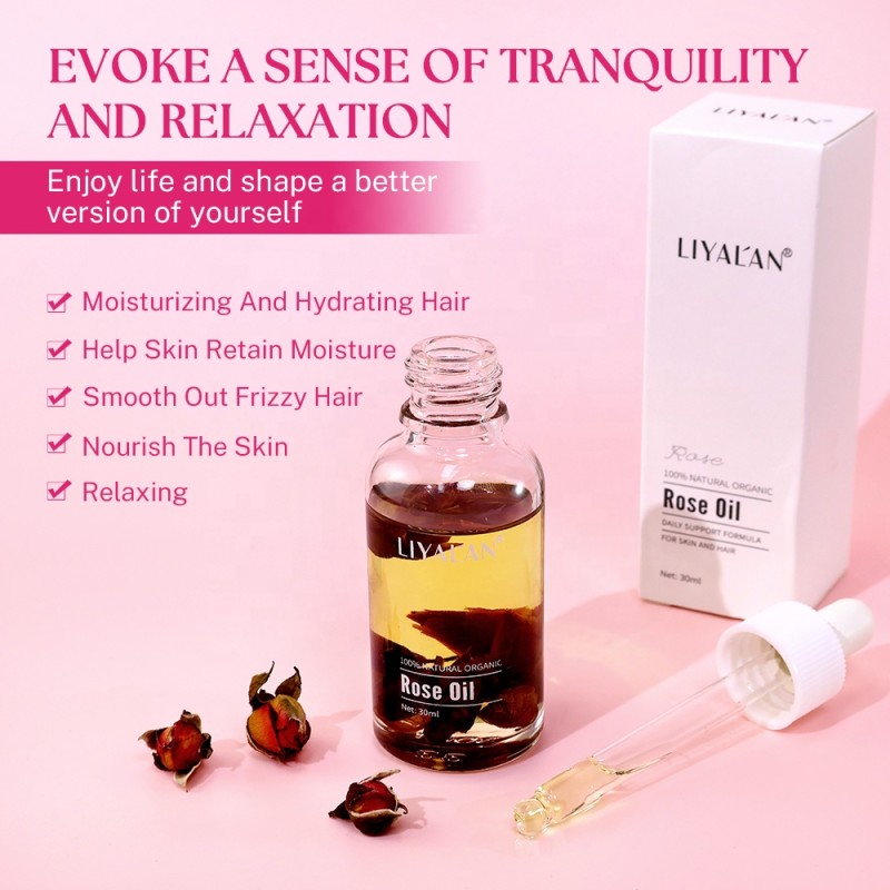Rose Oil Serum Supplier - Rose Oil Pure Natural Organic Rose Petal