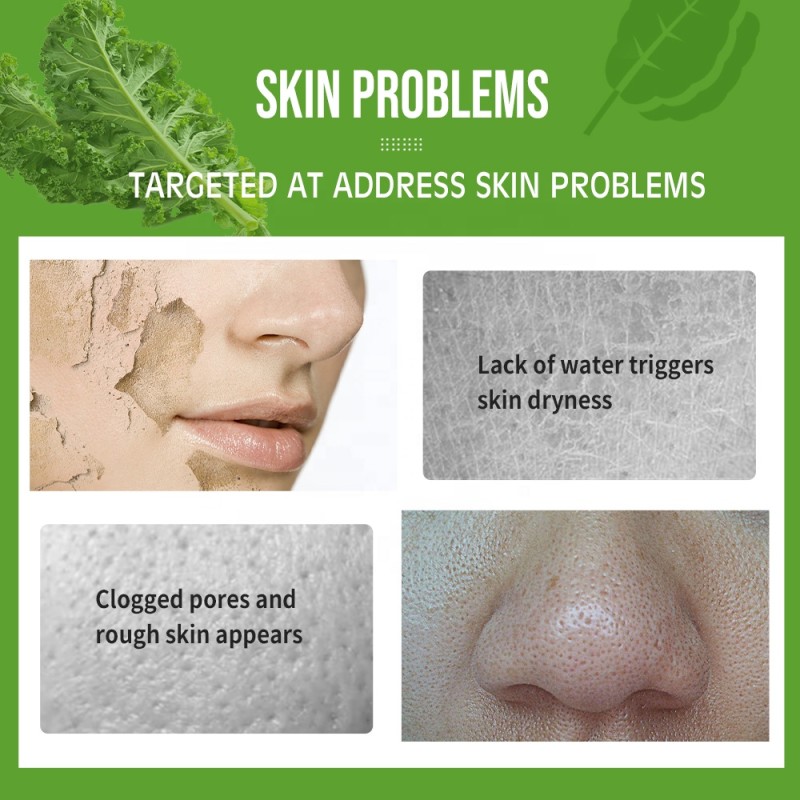 Facial Serum Factory - Private Label Organic Kale Vitamin B Repair Hydrates