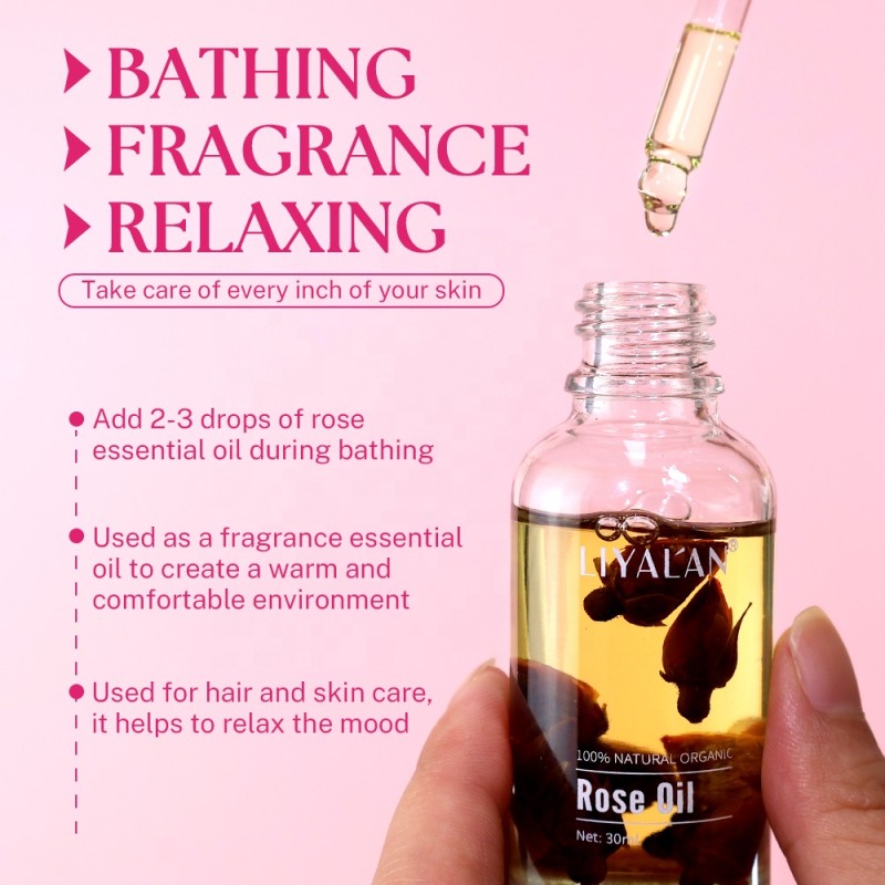 Rose Oil Serum Supplier - Rose Oil Pure Natural Organic Rose Petal
