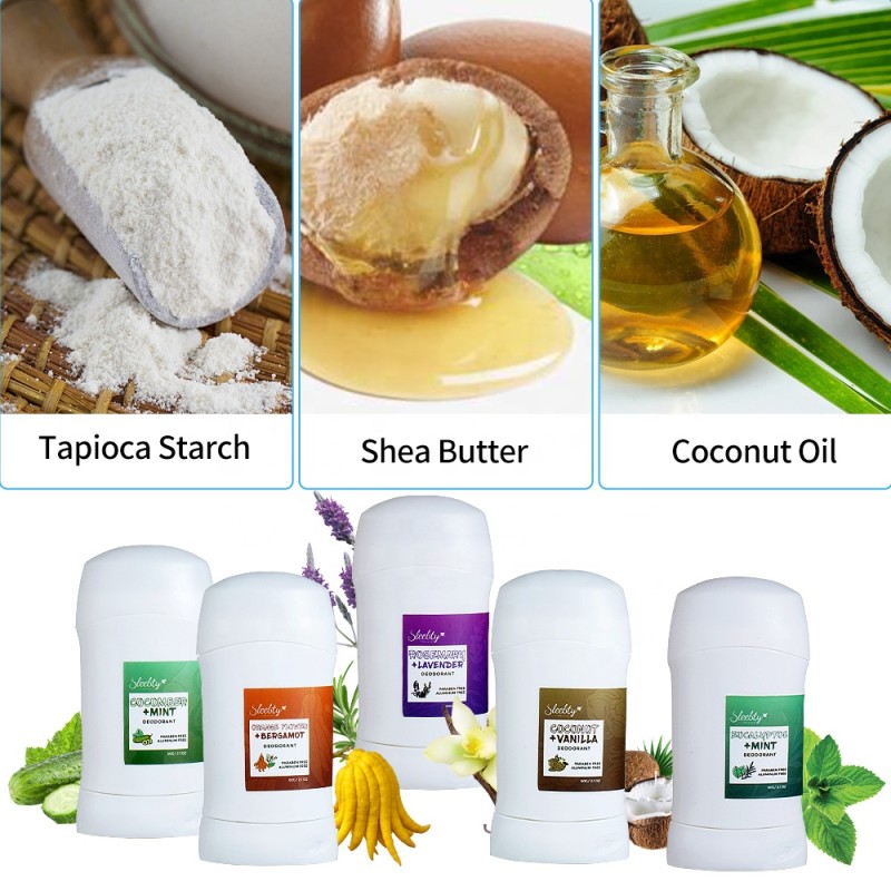 Deodorant Stick Manufacturer - Custom 60g Aluminum Free Organic Deodorant