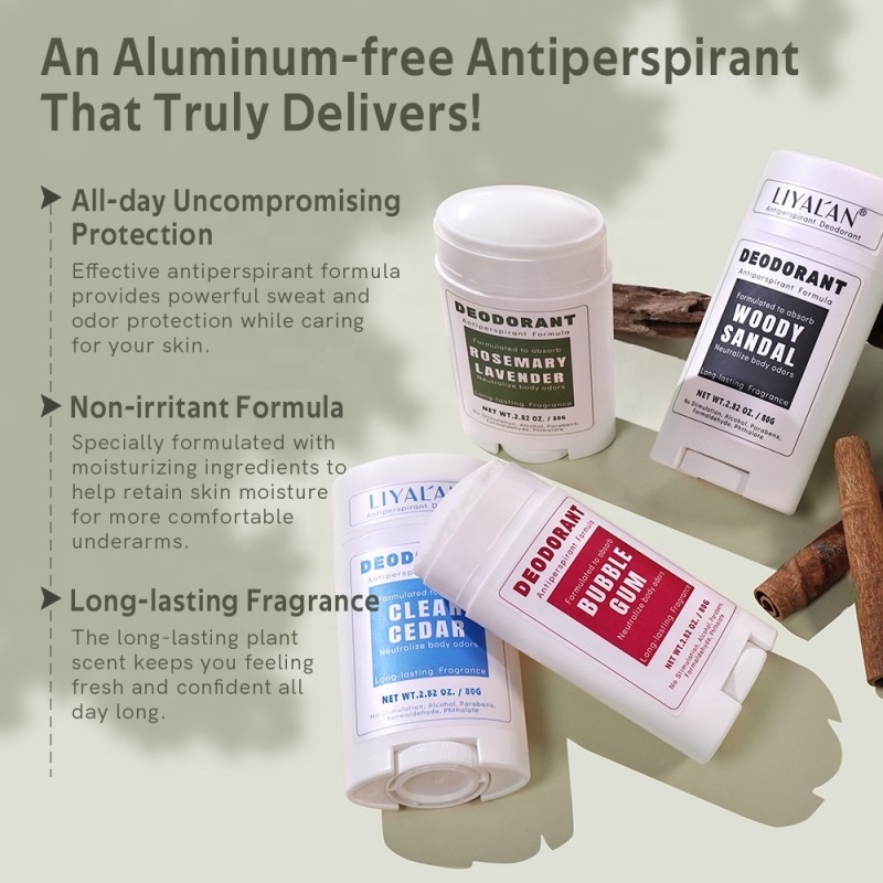Deodorant Stick Supplier - Private Label Plant Coconut Vanilla Antiperspirant
