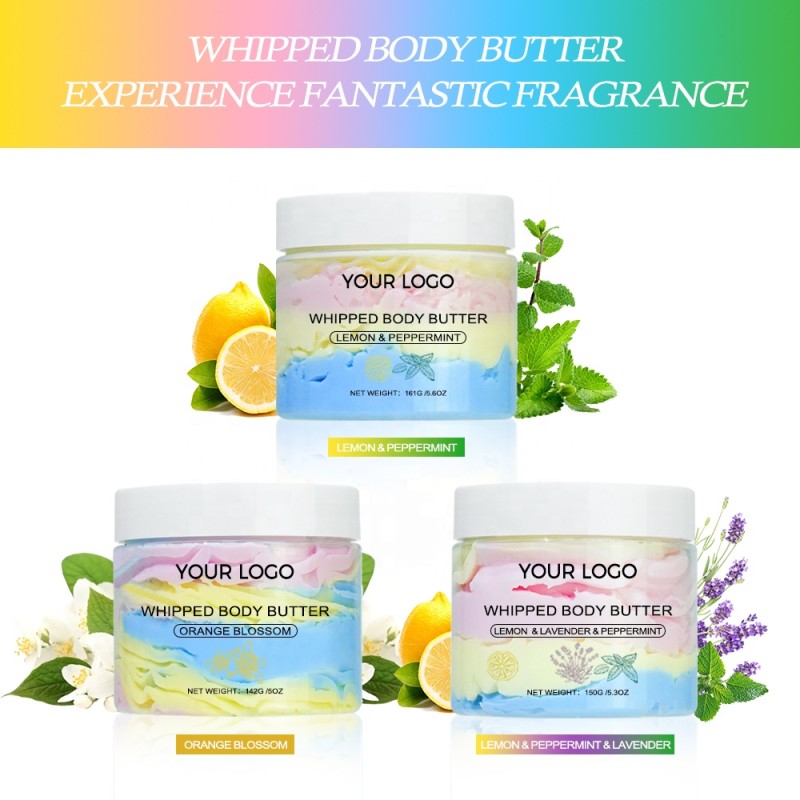 Body Butter Cream Manufacturer - Custom Luxury Colorful Whitening Fruit