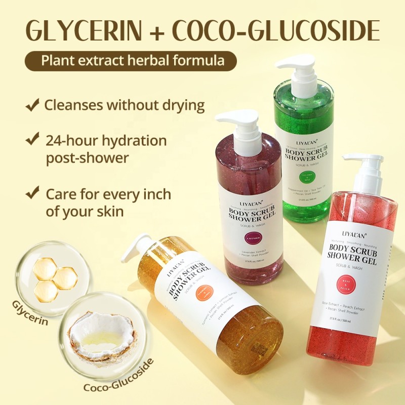 Shower Gel Manufacturer - Private Label Vanilla Kojic Acid Whitening