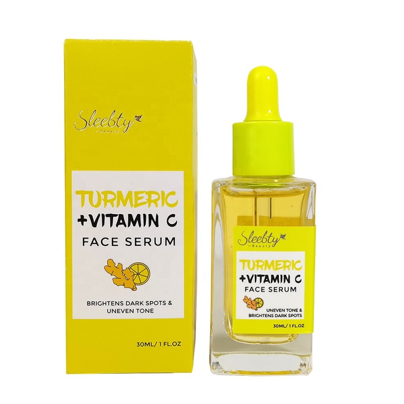 Face Serum Supplier - Private Label Vitamin C Turmeric Anti Acne