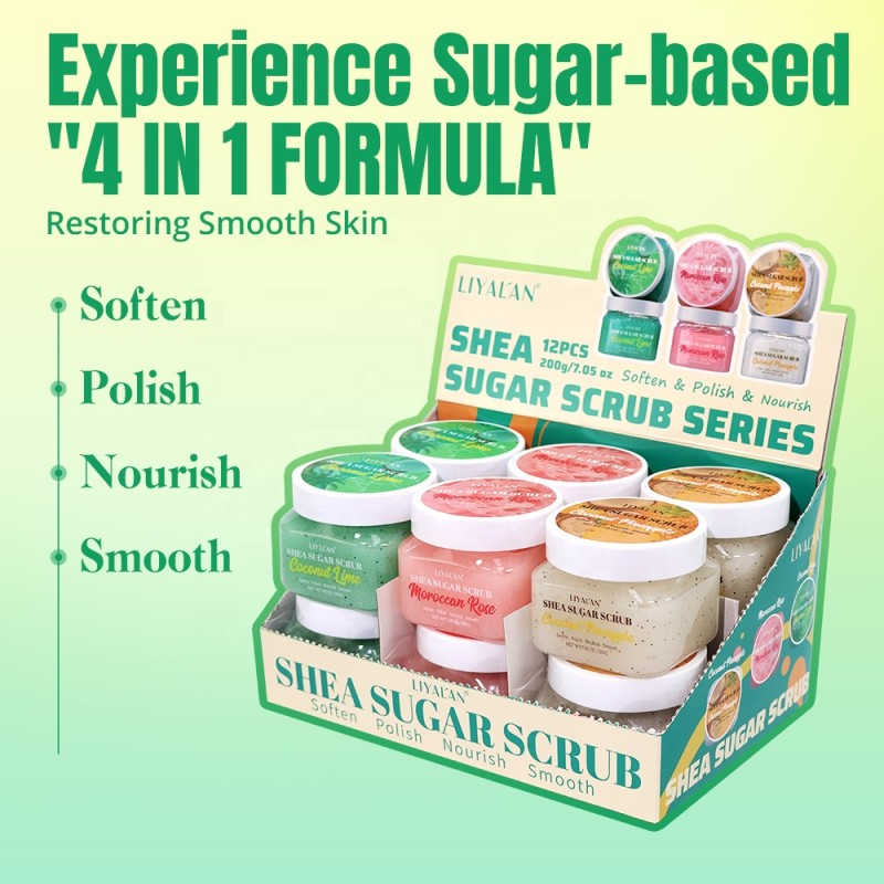 Sugar Scrub Supplier - Wholesale Vegan Exfoliating Moisturizing Body