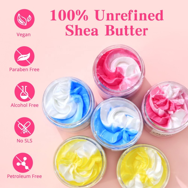 Body Butter Factory - Wholesale 9pcs/box Colorful Moisturizing Shea