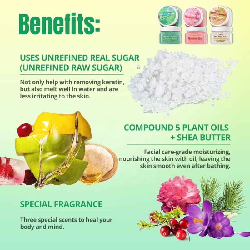 Sugar Scrub Supplier - Wholesale Vegan Exfoliating Moisturizing Body