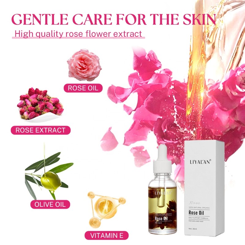 Rose Oil Serum Supplier - Rose Oil Pure Natural Organic Rose Petal
