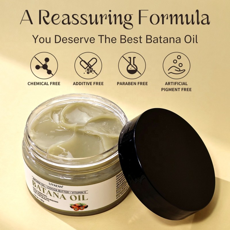 Hair Oil Manufacturer - Private Label Unrefined Batana Butter Hair Growth