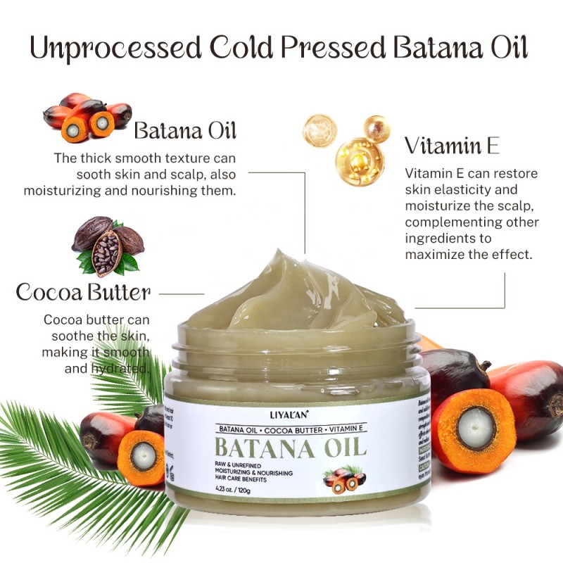Hair Oil Manufacturer - Private Label Unrefined Batana Butter Hair Growth