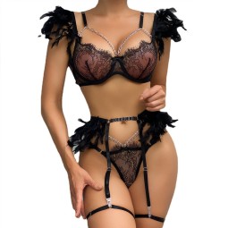 Lingerie Supplier - Floral Garter