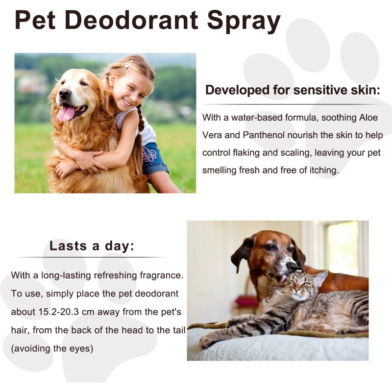 Pet Deodorant Spray Factory - Long Lasting