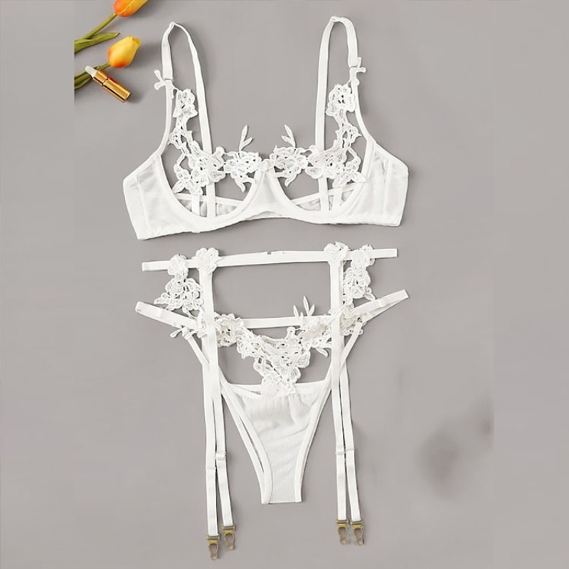 Neon Lingerie Factory - Transparent Embroidery