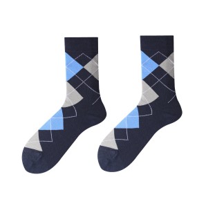 Men Socks Factory - OEM Custom Rhombus Heavy Duty