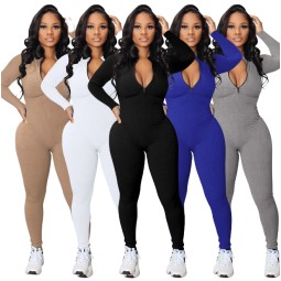 Playsuit Lady Factory - New Square Collar Bodysuit Solid