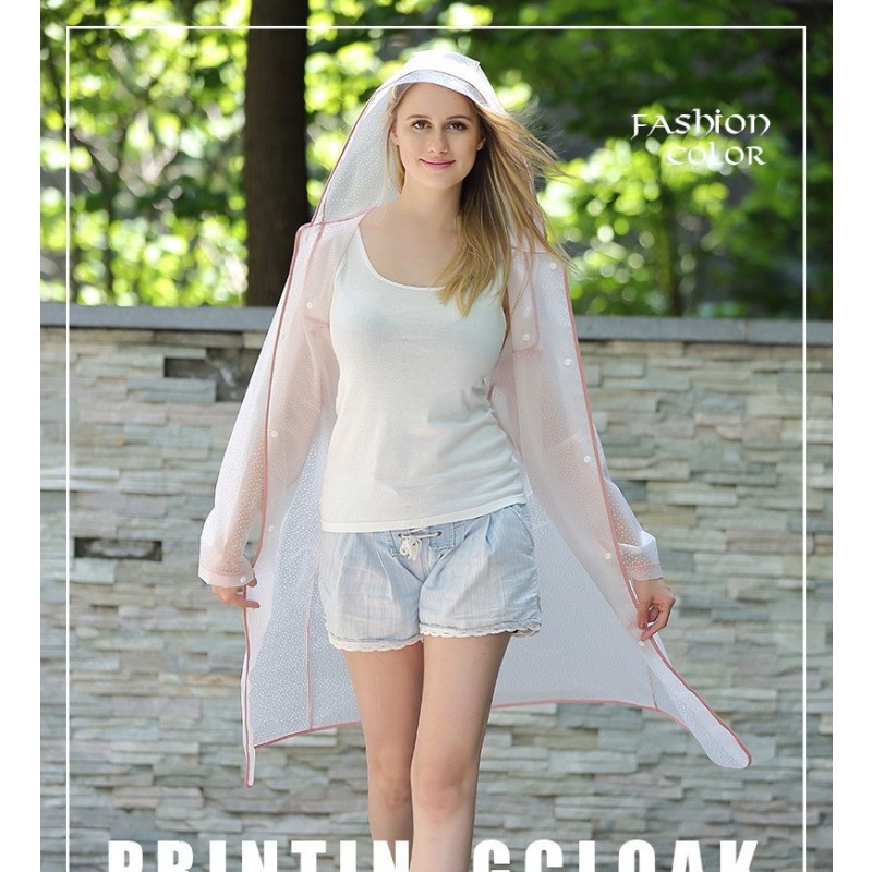 EVA Raincoat Manufacturer - Stylish Custom Waterproof Hooded