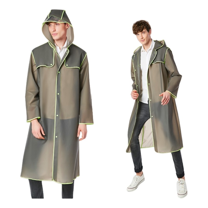 EVA Raincoat Manufacturer - Stylish Custom Waterproof Hooded