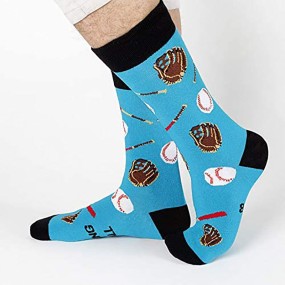 Men Socks Manufacturer - Cotton Jacquard Funny Casual