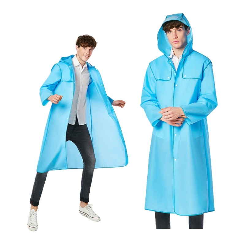 EVA Raincoat Manufacturer - Stylish Custom Waterproof Hooded