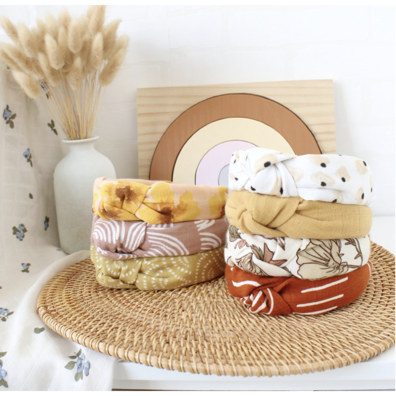 Hair Headbands Supplier - Bamboo Cotton Muslin