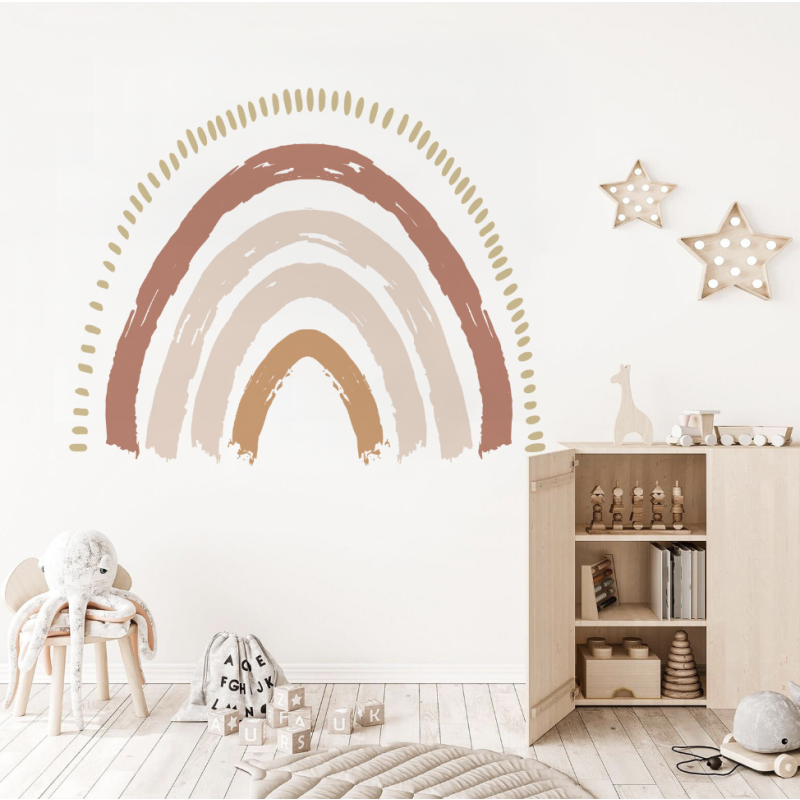 Wall Sticker Supplier - Color Rainbow Removable