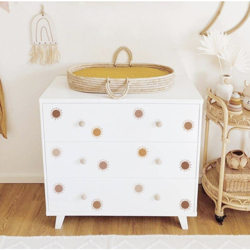 Wall Decal Manufacturer - Boho Sun Print